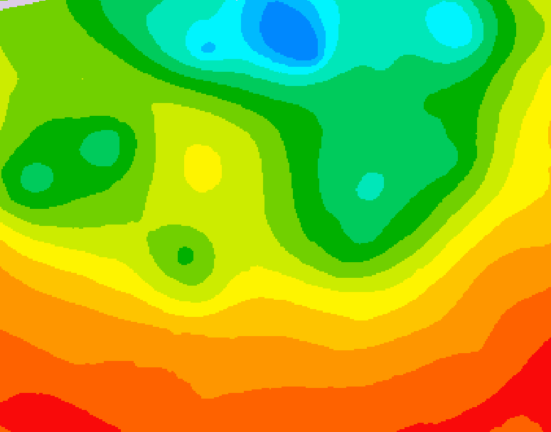 GDPS 500 millibar geopotential height 144 hour forecast chart for Canada based on 2026/07/04 0000Z data