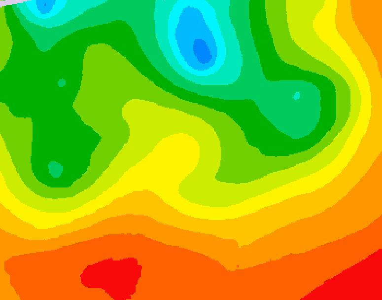 GDPS 500 millibar geopotential height 192 hour forecast chart for Canada based on 2026/07/04 0000Z data
