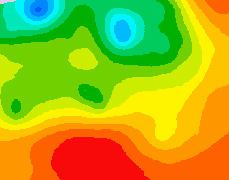 GDPS 500 millibar geopotential height 234 hour forecast chart for Canada based on 2026/07/04 0000Z data