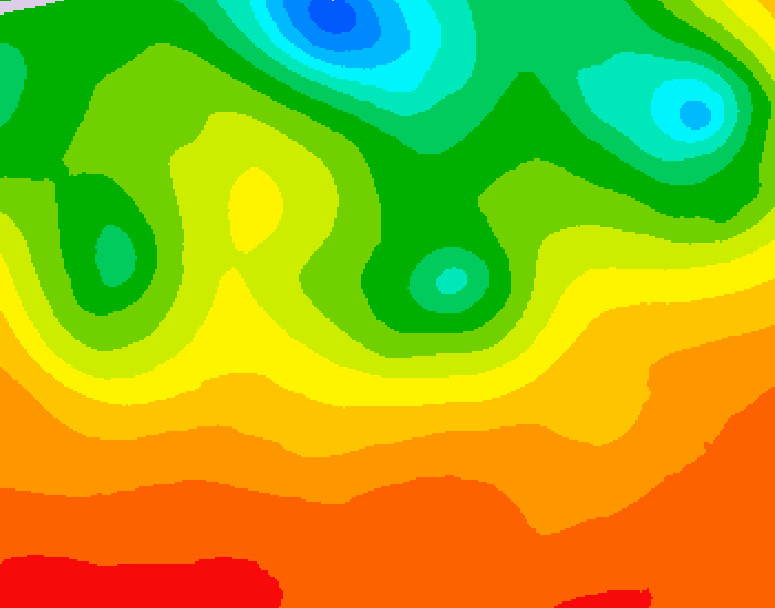 GDPS 500 millibar geopotential height 090 hour forecast chart for Canada based on 2026/07/04 1200Z data