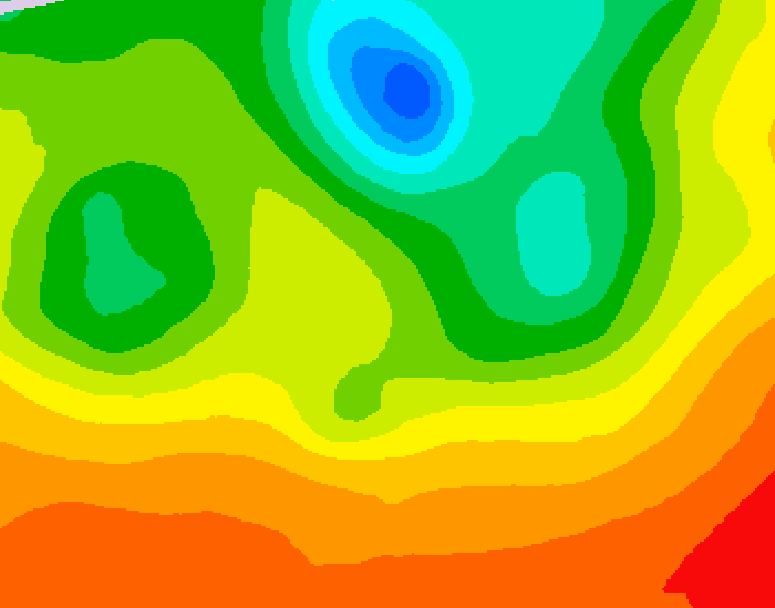 GDPS 500 millibar geopotential height 144 hour forecast chart for Canada based on 2026/07/04 1200Z data