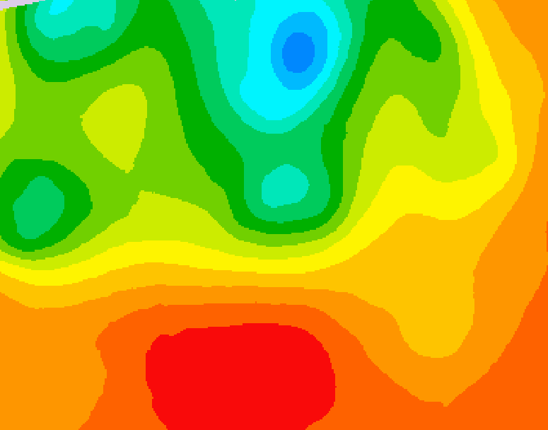 GDPS 500 millibar geopotential height 228 hour forecast chart for Canada based on 2026/07/04 1200Z data