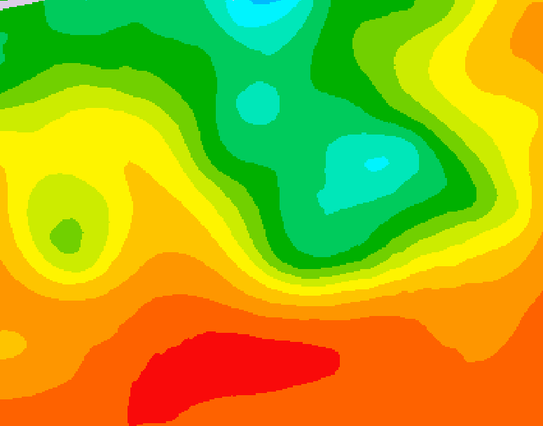 GDPS 500 millibar geopotential height 240 hour forecast chart for Canada based on 2026/07/05 0000Z data