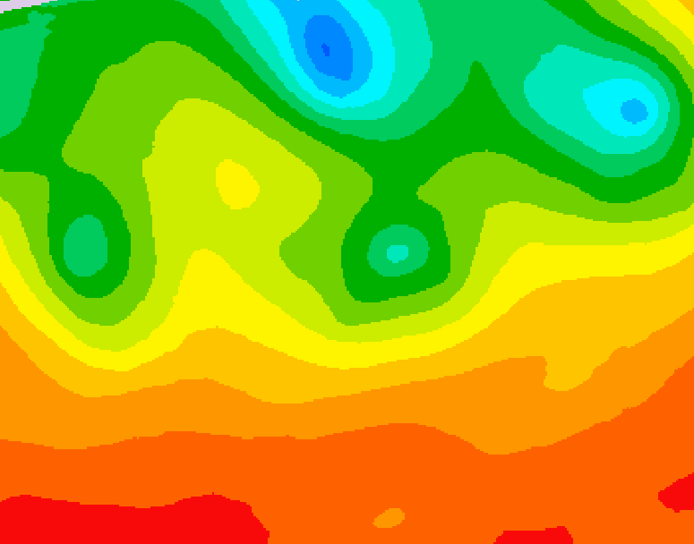 GDPS 500 millibar geopotential height 066 hour forecast chart for Canada based on 2026/07/05 1200Z data