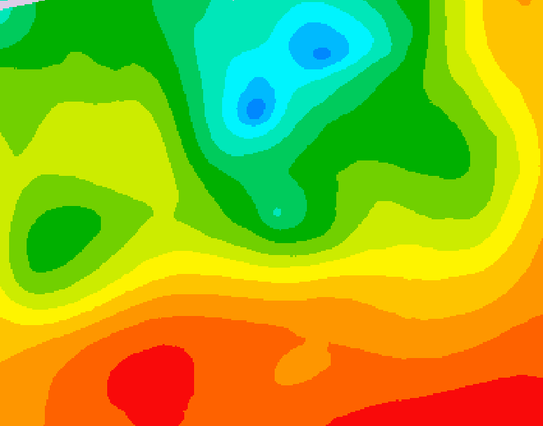 GDPS 500 millibar geopotential height 150 hour forecast chart for Canada based on 2026/07/05 1200Z data
