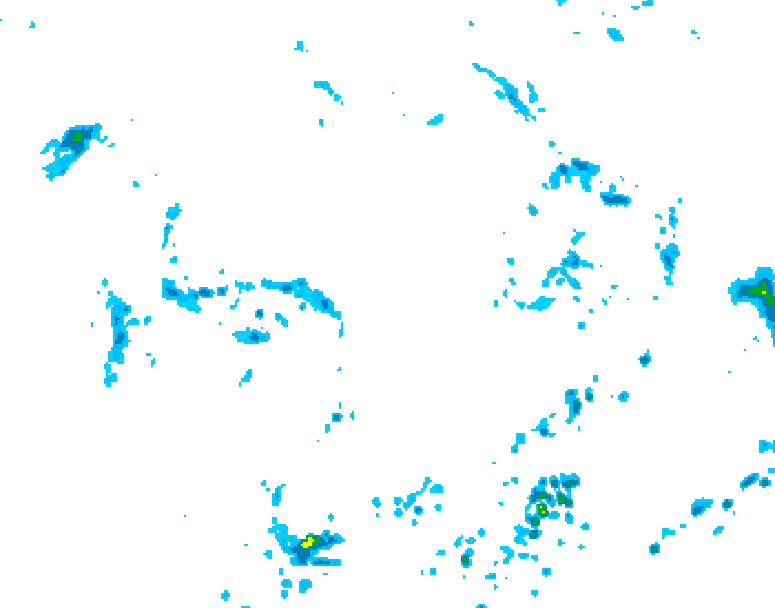GDPS precipitation 108 hour forecast chart for Canada based on 2026/07/05 1200Z data