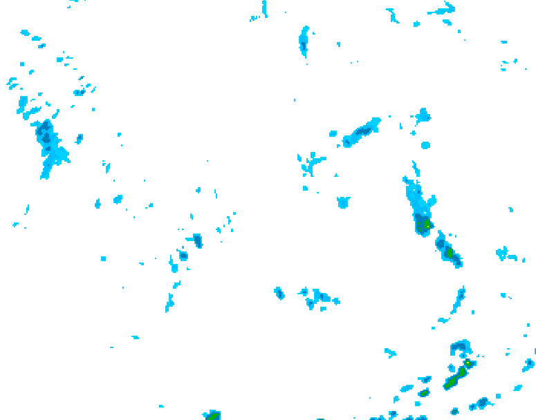 GDPS precipitation 210 hour forecast chart for Canada based on 2026/07/05 1200Z data