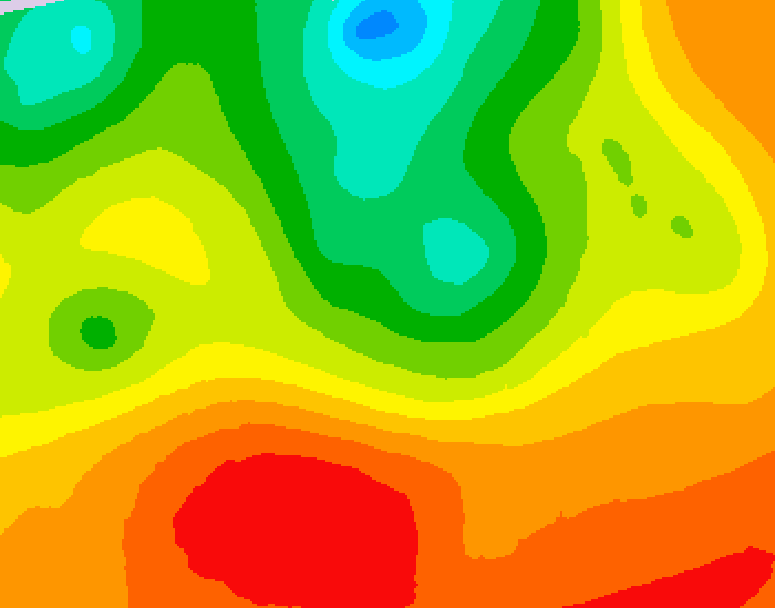 GDPS 500 millibar geopotential height 168 hour forecast chart for Canada based on 2026/07/06 0000Z data