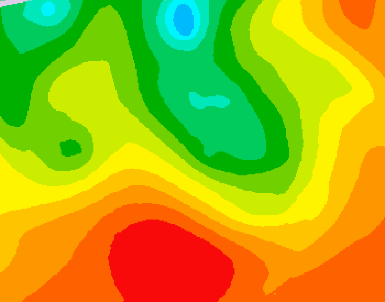GDPS 500 millibar geopotential height 192 hour forecast chart for Canada based on 2026/07/06 0000Z data
