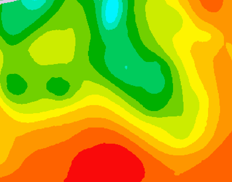 GDPS 500 millibar geopotential height 210 hour forecast chart for Canada based on 2026/07/06 0000Z data