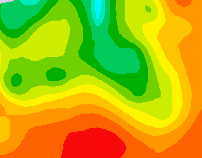 GDPS 500 millibar geopotential height 216 hour forecast chart for Canada based on 2026/07/06 0000Z data