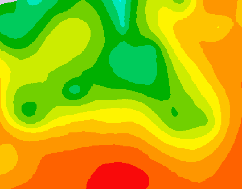 GDPS 500 millibar geopotential height 228 hour forecast chart for Canada based on 2026/07/06 0000Z data