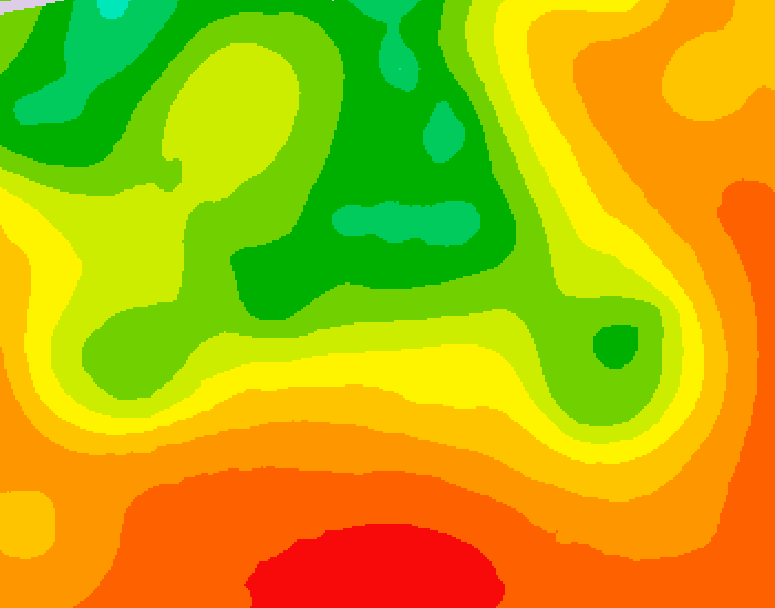 GDPS 500 millibar geopotential height 240 hour forecast chart for Canada based on 2026/07/06 0000Z data