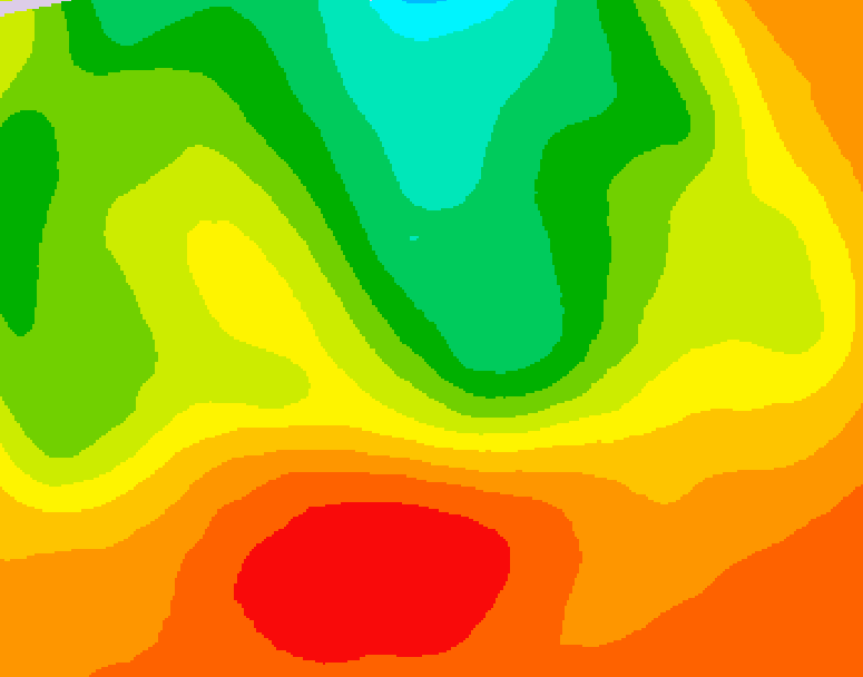 GDPS 500 millibar geopotential height 162 hour forecast chart for Canada based on 2026/07/06 1200Z data
