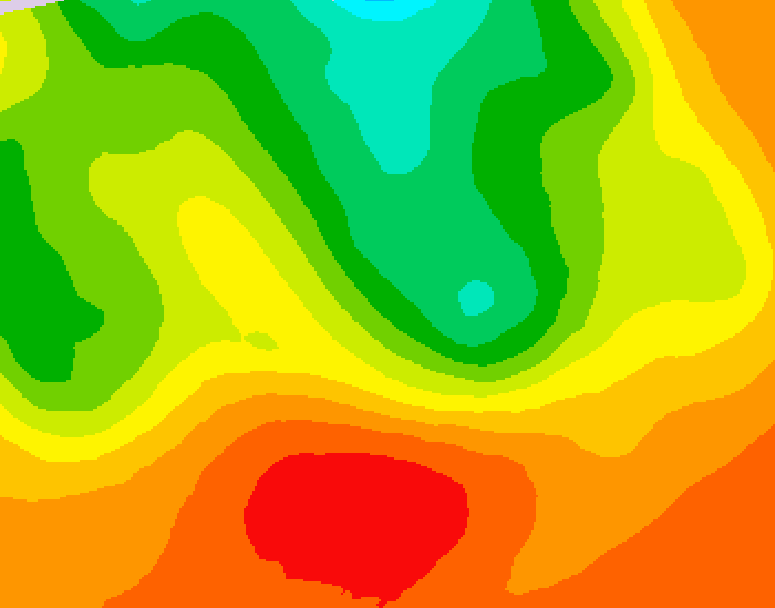 GDPS 500 millibar geopotential height 168 hour forecast chart for Canada based on 2026/07/06 1200Z data