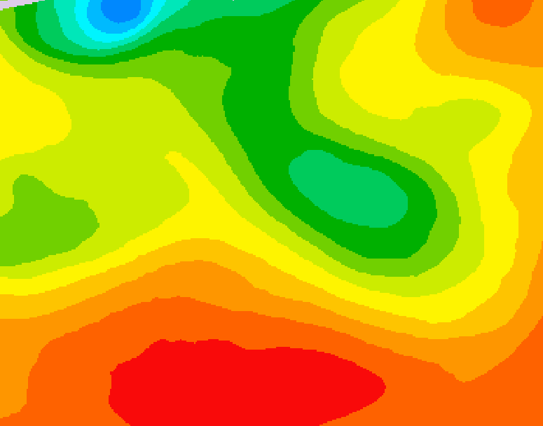 GDPS 500 millibar geopotential height 204 hour forecast chart for Canada based on 2026/07/06 1200Z data