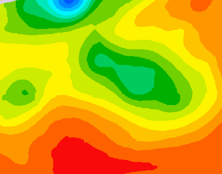 GDPS 500 millibar geopotential height 228 hour forecast chart for Canada based on 2026/07/06 1200Z data