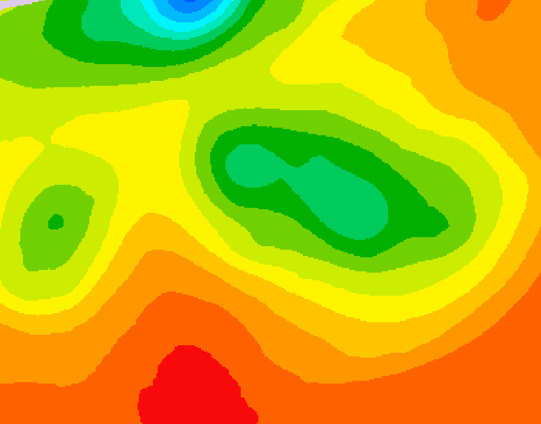 GDPS 500 millibar geopotential height 240 hour forecast chart for Canada based on 2026/07/06 1200Z data