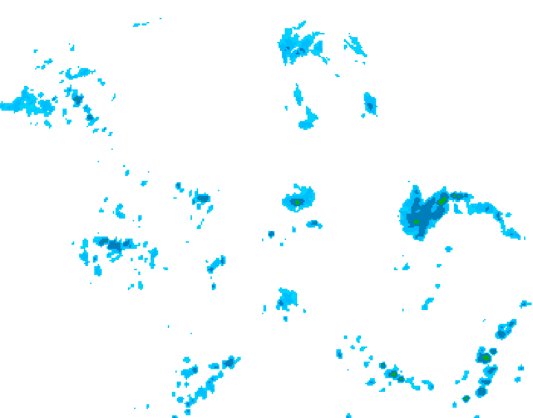 GDPS precipitation 240 hour forecast chart for Canada based on 2026/07/06 0000Z data