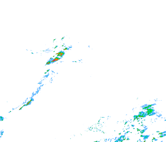 Weather radar data valid at 2026/07/06 20:36 UTC