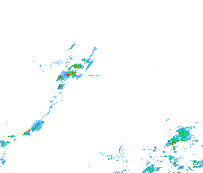 Weather radar data valid at 2026/07/06 21:24 UTC