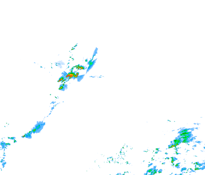 Weather radar data valid at 2026/07/06 21:42 UTC