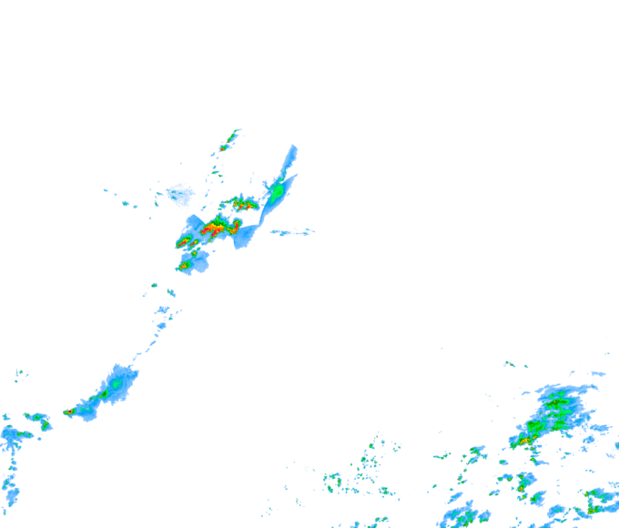 Weather radar data valid at 2026/07/06 21:54 UTC