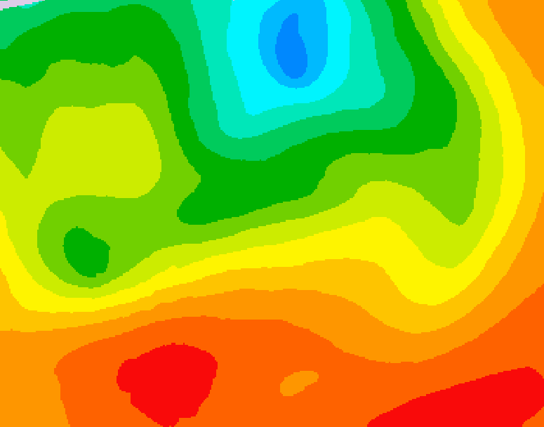 GDPS 500 millibar geopotential height 120 hour forecast chart for Canada based on 2026/07/07 0000Z data