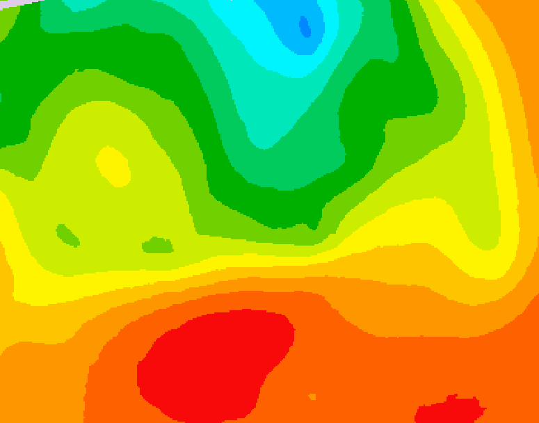 GDPS 500 millibar geopotential height 144 hour forecast chart for Canada based on 2026/07/07 0000Z data