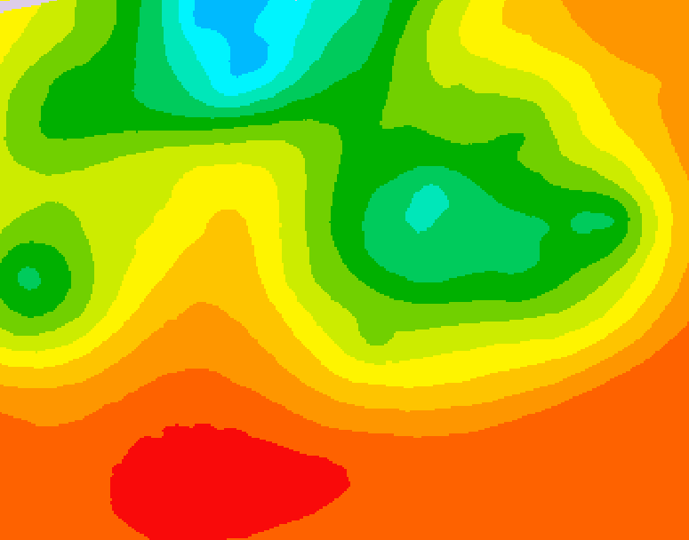 GDPS 500 millibar geopotential height 216 hour forecast chart for Canada based on 2026/07/07 0000Z data