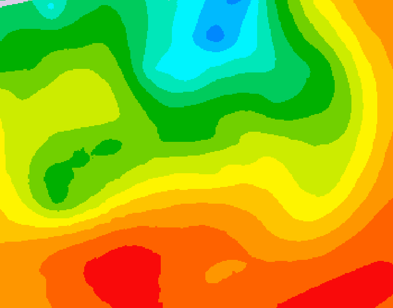 GDPS 500 millibar geopotential height 108 hour forecast chart for Canada based on 2026/07/07 1200Z data