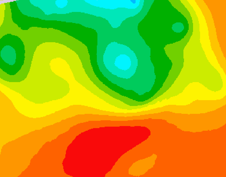 GDPS 500 millibar geopotential height 156 hour forecast chart for Canada based on 2026/07/07 1200Z data