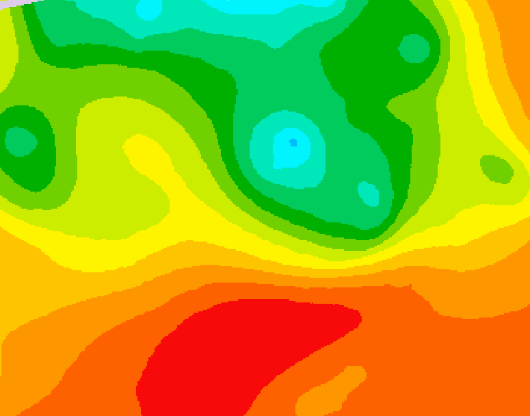 GDPS 500 millibar geopotential height 162 hour forecast chart for Canada based on 2026/07/07 1200Z data