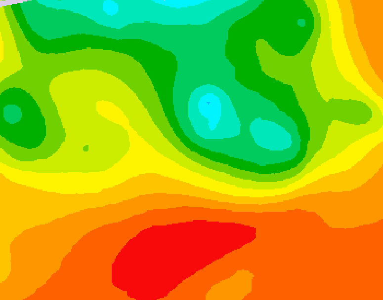 GDPS 500 millibar geopotential height 168 hour forecast chart for Canada based on 2026/07/07 1200Z data