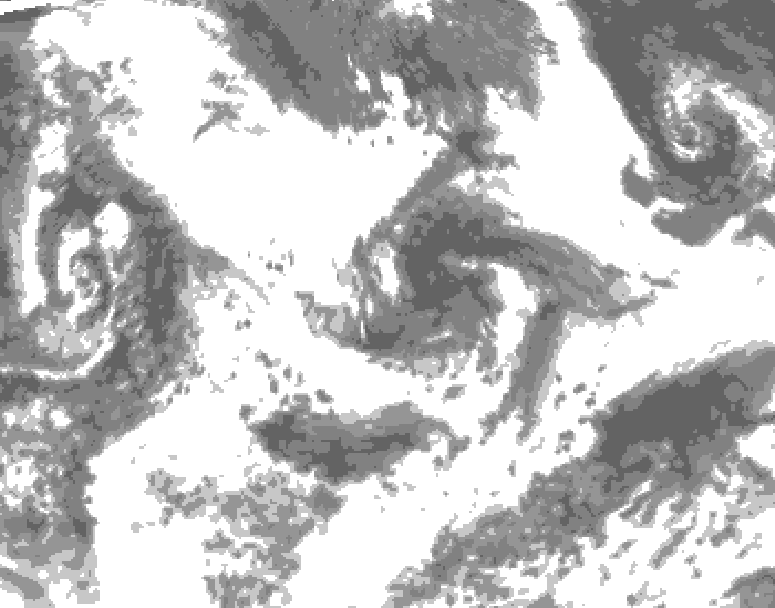 GDPS total cloud 012 hour forecast chart for Canada based on 2026/07/07 1200Z data