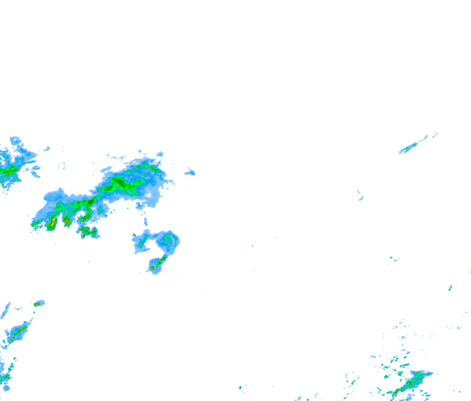 Weather radar data valid at 2026/07/07 20:42 UTC
