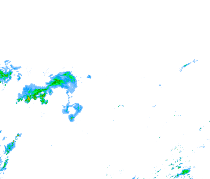 Weather radar data valid at 2026/07/07 21:24 UTC