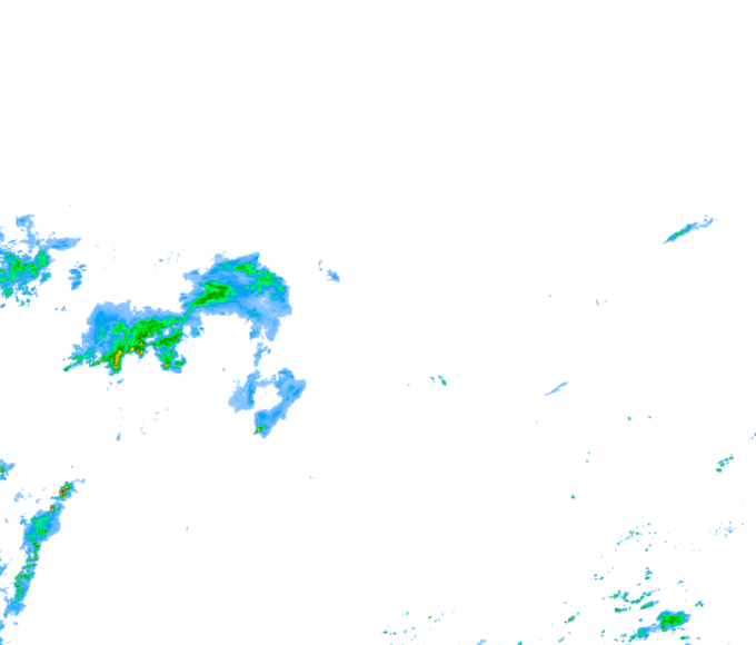 Weather radar data valid at 2026/07/07 21:54 UTC