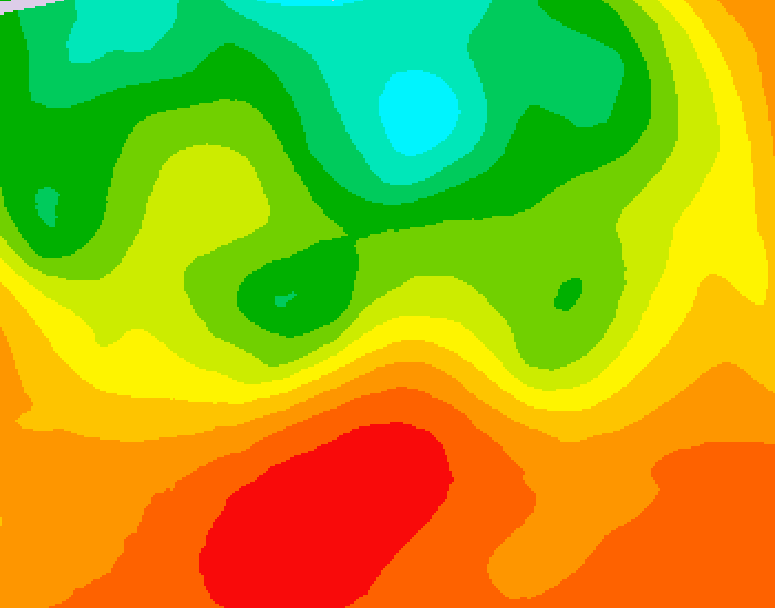 GDPS 500 millibar geopotential height 144 hour forecast chart for Canada based on 2026/07/08 0000Z data