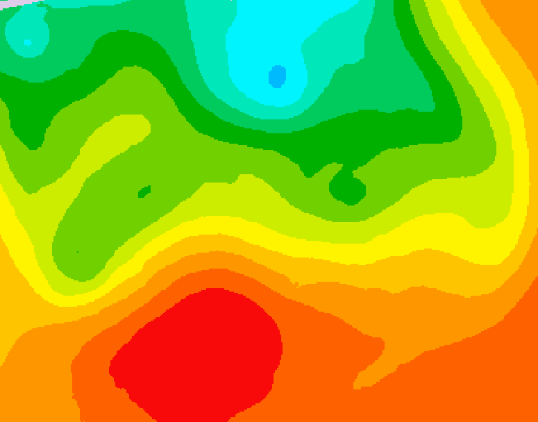 GDPS 500 millibar geopotential height 108 hour forecast chart for Canada based on 2026/07/08 1200Z data