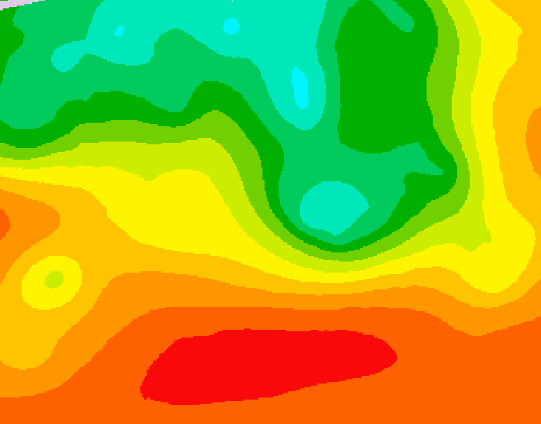 GDPS 500 millibar geopotential height 168 hour forecast chart for Canada based on 2026/07/08 1200Z data