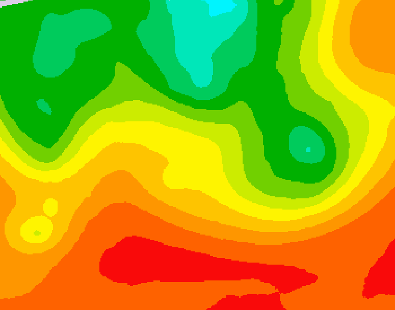 GDPS 500 millibar geopotential height 204 hour forecast chart for Canada based on 2026/07/08 1200Z data