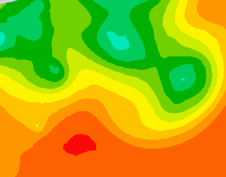 GDPS 500 millibar geopotential height 228 hour forecast chart for Canada based on 2026/07/08 1200Z data