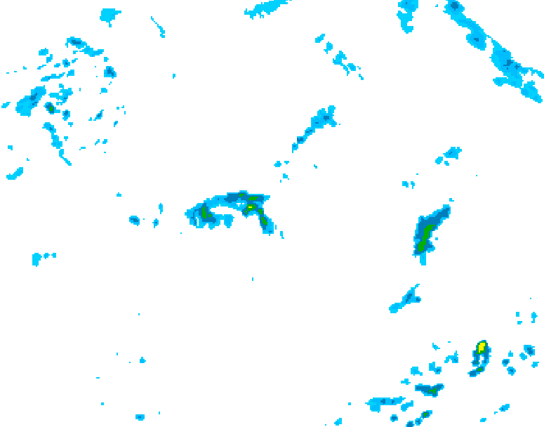 GDPS precipitation 138 hour forecast chart for Canada based on 2026/07/08 1200Z data