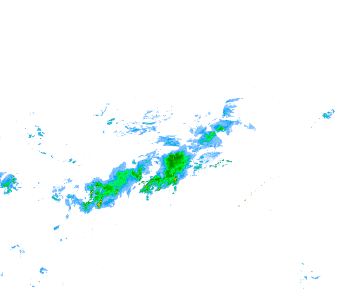 Weather radar data valid at 2026/07/08 10:00 UTC