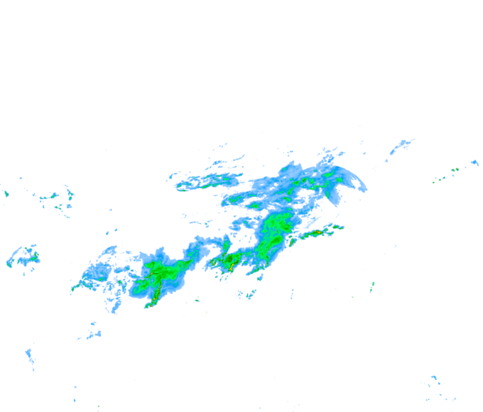 Weather radar data valid at 2026/07/08 11:36 UTC