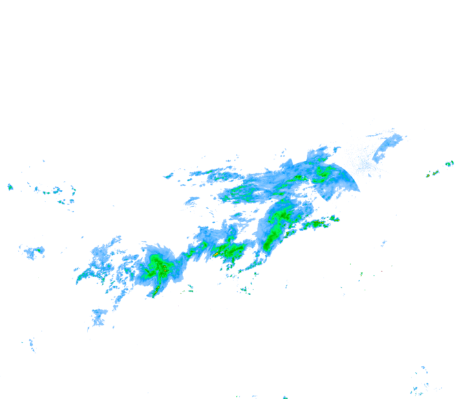 Weather radar data valid at 2026/07/08 12:24 UTC