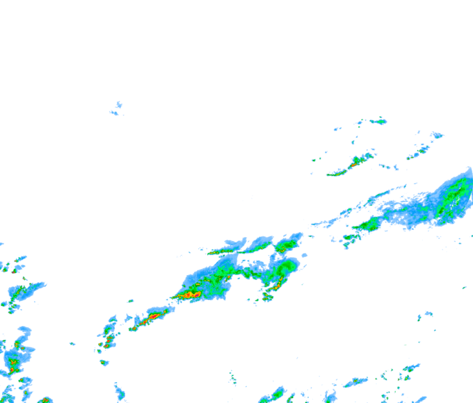 Weather radar data valid at 2026/07/08 23:06 UTC