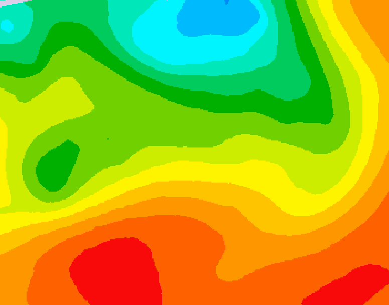 GDPS 500 millibar geopotential height 072 hour forecast chart for Canada based on 2026/07/09 0000Z data