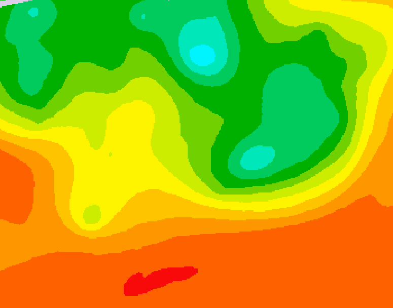 GDPS 500 millibar geopotential height 168 hour forecast chart for Canada based on 2026/07/09 0000Z data